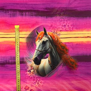 Tricot Fancy Horses PANEL digital print