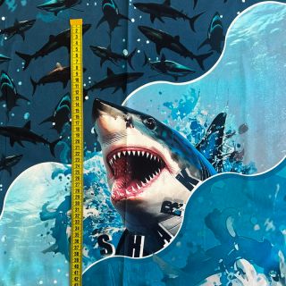 Tricot Great White PANEL digital print