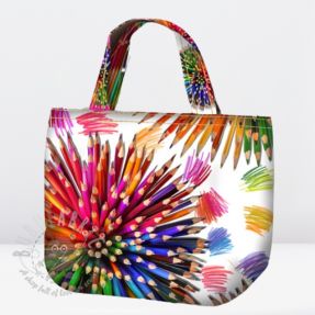 Țesătură decorativă KIDS BAG Pencil explosion panel