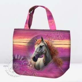 Țesătură decorativă KIDS BAG Fancy Horses panel