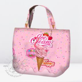 Țesătură decorativă KIDS BAG Pink dinner panel