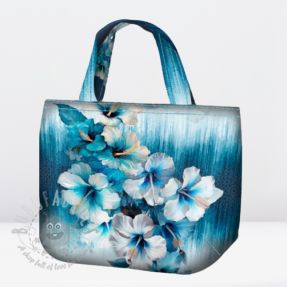 Țesătură decorativă BAG Big Tropical Floral panel