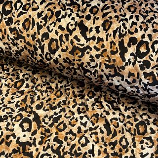 Material textil matlasat VELVET Animal skin digital print