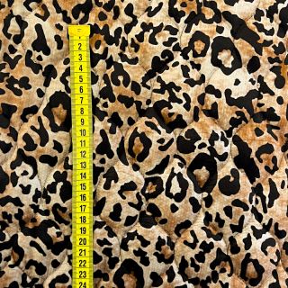 Material textil matlasat VELVET Animal skin digital print