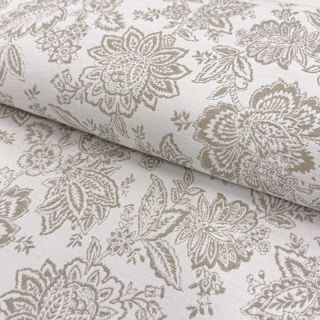 Țesătură decorativă jacquard Jacobean lin