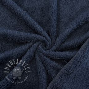 DOUBLE FACE FLEECE TEDDY dark blue