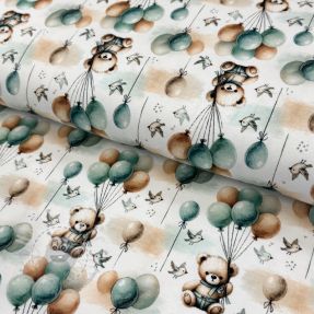 Tricot Bollie balloons design A digital print